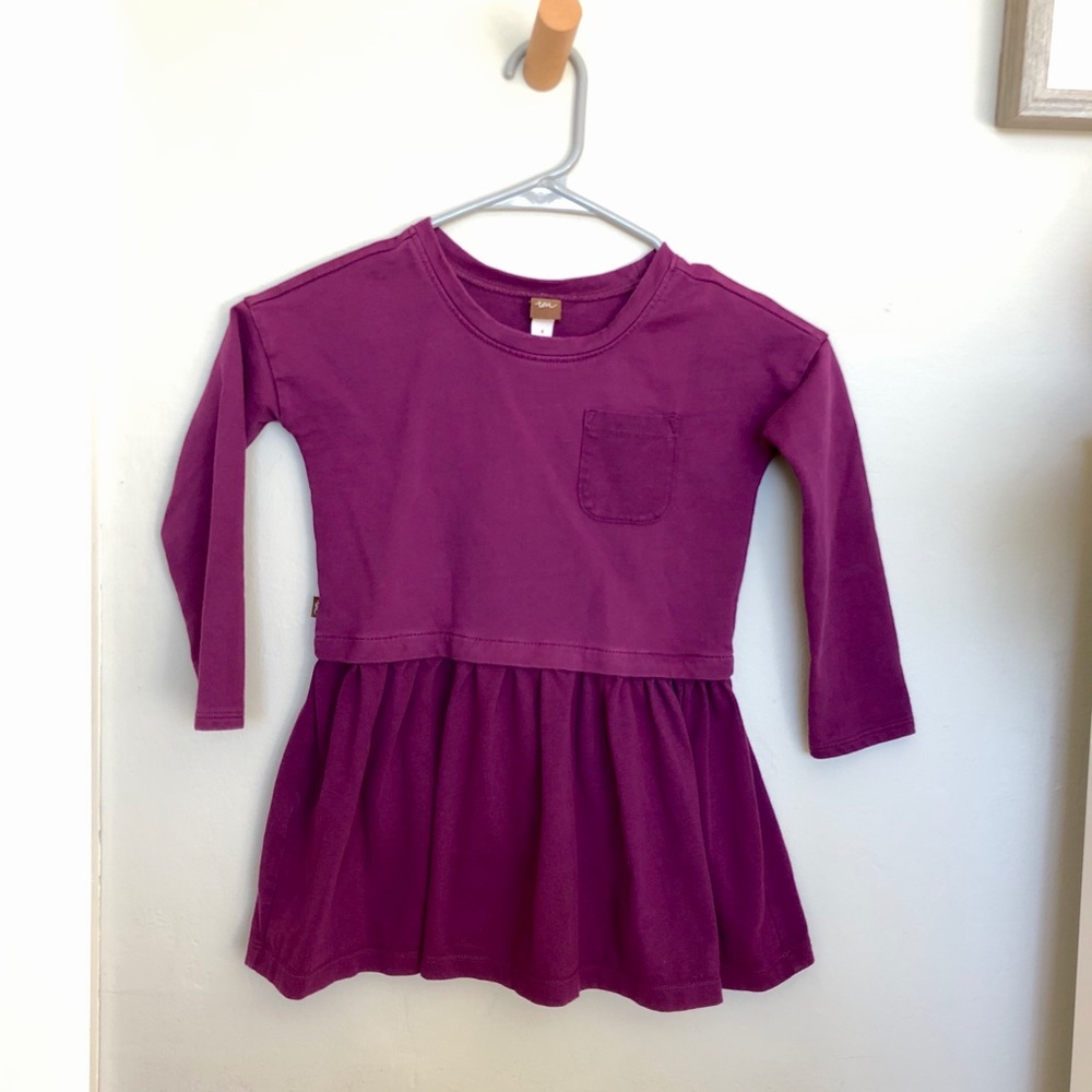 Tea Collection Plum Skirt Play Dress